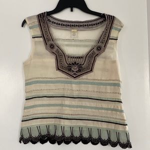 Lithe Sleeveless Blouse from Anthropologie Size 8
